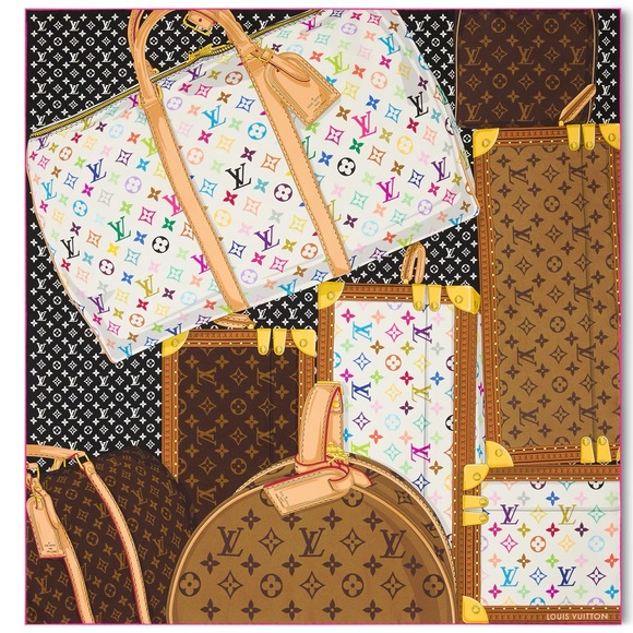Louis Vuitton Accessories - LV x TM Monogram Multicolor Collector Square 90